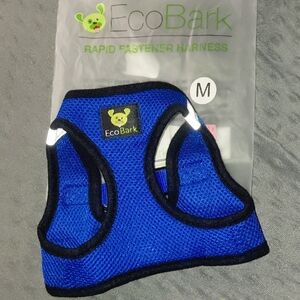 Bark Blue and Black Dog Harness